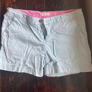 Light blue khaki shorts - size 10